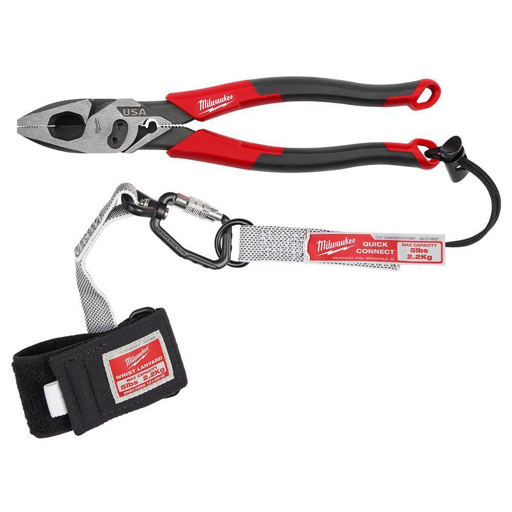 Milwaukee® MT550C Linemans Plier, 9 in Nominal, Steel Jaw, 9.62 in OAL