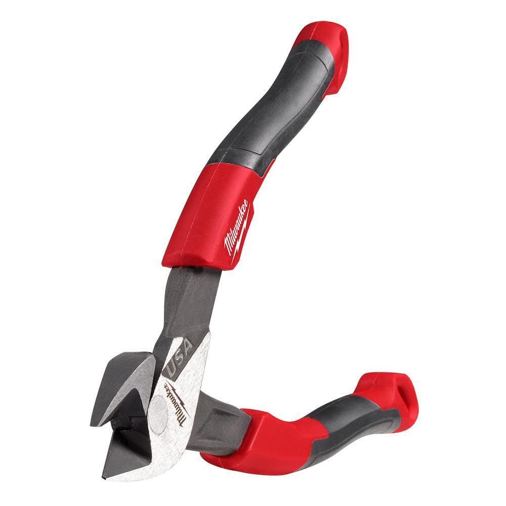 Milwaukee® MT556 Plier, 7 in Nominal, Steel Jaw, 6.5 in OAL, Flush Cut