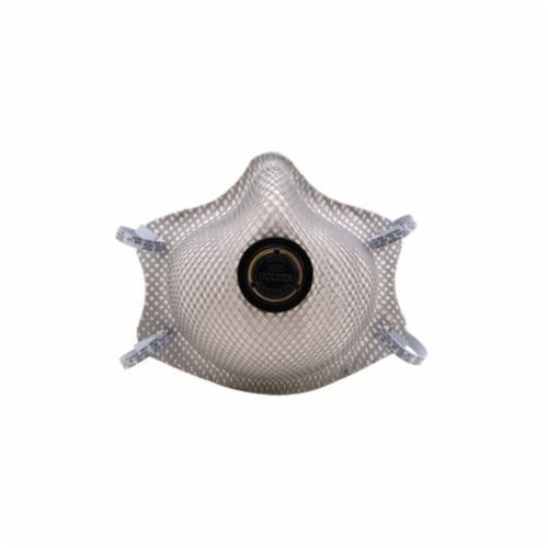 Moldex® 2400N95 Disposable Particulate Respirator With Exhale Valve, M/L, Resists: Heat, Flame, Nuisance Organic Vapors and Non-Oil Based Particulates