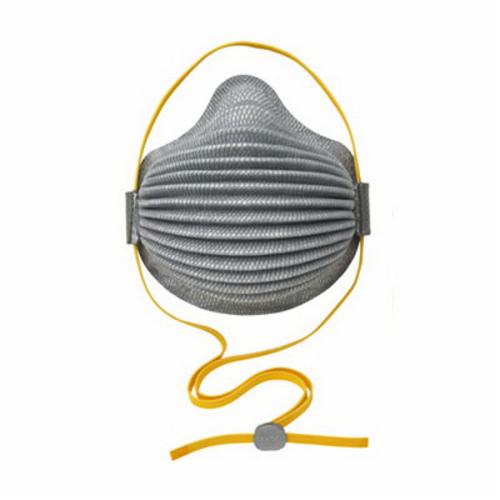 Moldex® 4800 N95 AirWave® Disposable Particulate Respirator With Full Foam Faceseal, M/L, Resists: Oil-Free Particulates