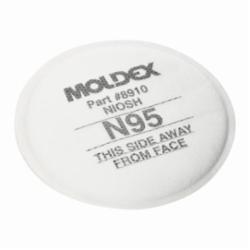 Moldex® 8910 Low Profile Particulate Pre-Filter, For Use With Moldex® 7000, 8000 and 9000 Series Respirators, N95 Filter Class, 0.95 Filter Efficiency, Threaded Connection, Resists: Particulate