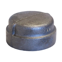 Anvil® 0318901329 FIG 1163 Pipe Cap, 3/4 in Nominal, FNPT End Style, 300 lb, Malleable Iron, Black Oxide, Domestic