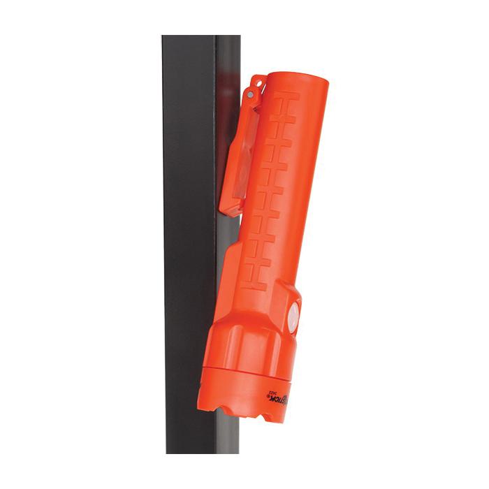 Nightstick® Dual-Light™ NSP-2422R Waterproof Flashlight With Dual Magnets, LED Bulb, Polymer Housing, 130 Lumens Flashlight/110 Lumens Floodlight/235 Lumens Dual-Light™