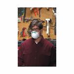 North® by Honeywell 14110391 Saf-T-Fit® Plus Disposable Latex Free Particulate Respirator With Green Noseclip, M/L, Resists: Airborne, Solid Particulates, Biohazard, Chemical, Contamination, Gas, Non-Petroleum Based Liquid Aerosol, Smoke and Vapors