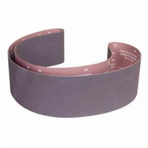 Norton® Metalite® 07660760061 R215 Narrow Coated Abrasive Belt, 6 in W x 89 in L, 60 Grit, Coarse Grade, Aluminum Oxide Abrasive, Cotton Backing