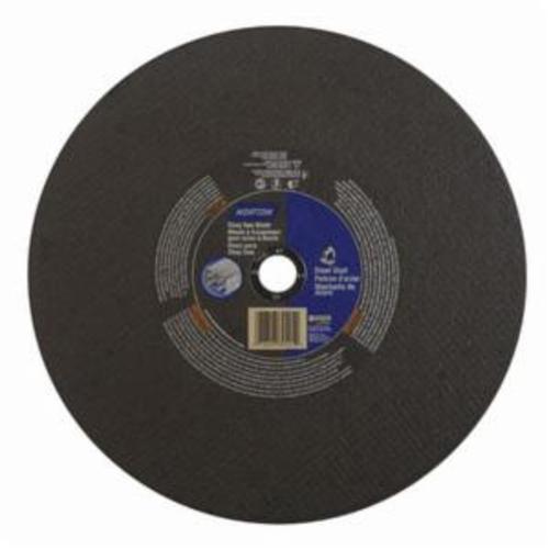 Norton® Metal® 07660789405 CO14764MSS Type 01 Side Reinforced Straight Cut-Off Wheel, 14 in Dia x 3/35 in THK, 1 in Center Hole, 36 Grit, Aluminum Oxide Abrasive