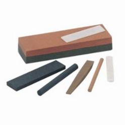 Norton® India® 61463685565 Combination Grit Abrasive Benchstone, 8 in L x 2 in W x 1 in H, 2 in Dia, 320 Grit