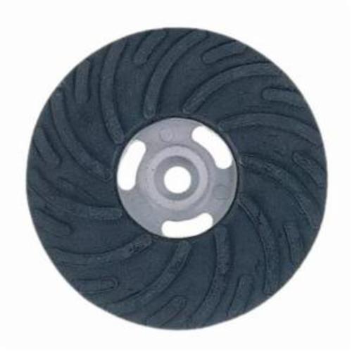 Norton® Rapid Prep™ 63642502122 Air Cooled Medium Density Standard Backup Pad, 4-1/2 in Dia Pad, Arbor Attachment