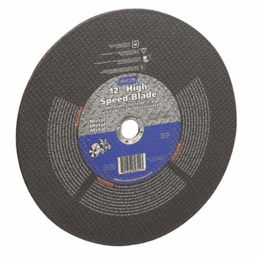 Norton® Gemini® Metal 66252837841 General Purpose Cut-Off Wheel, 14 in Dia x 1/8 in THK, 1 in Center Hole, 24 Grit, Aluminum Oxide Abrasive