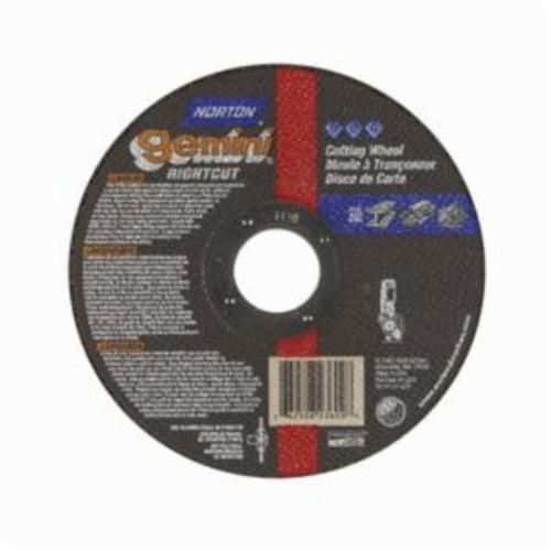 Norton® Gemini® RightCut™ 66252841213 RC45G All Purpose CutOff Wheel