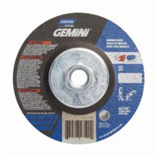 Norton® Gemini® RightCut™ 66252841903 All Purpose Cut-Off Wheel With Quick-Change Hub, 4-1/2 in Dia x 3/32 in THK, 24 Grit, Aluminum Oxide Abrasive