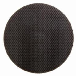 Norton® 66261059310 Hard Density Backup Pad, 5 in Dia Pad, Hook and Loop Attachment