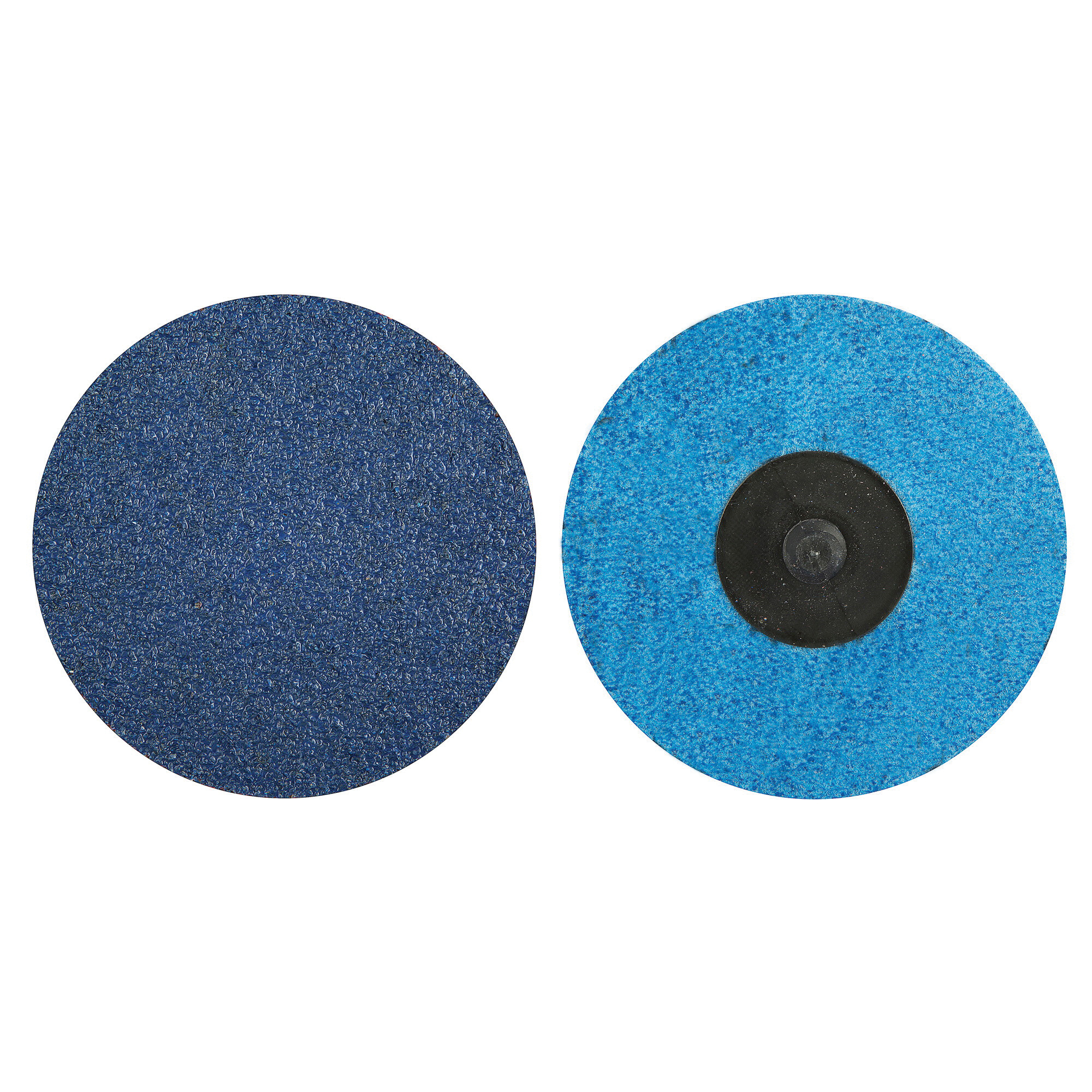 Norton® BlueFire® 66261121053 R884P Coated Abrasive Quick-Change Disc, 3 in Dia, 60 Grit, Coarse Grade, Zirconia Alumina Abrasive, Type TR (Type III) Attachment