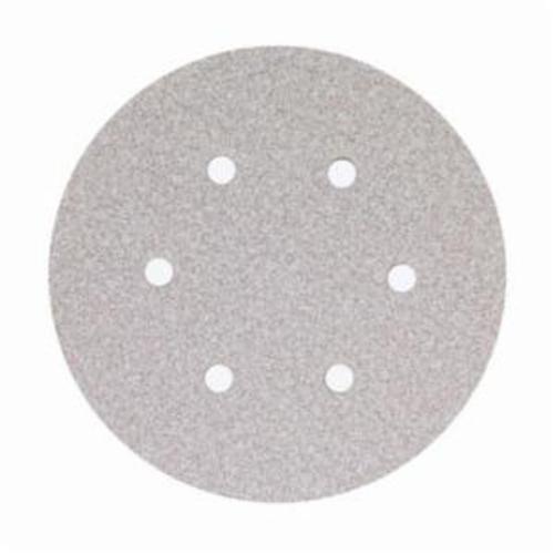 Norton® No-Fil® Adalox® 66261131590 A275OP Hook and Loop Disc, 6 in Dia, P400 Grit, Super Fine Grade, Aluminum Oxide Abrasive, Latex Paper Backing