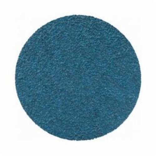 Norton® BlueFire® 66261138674 R884P Coated Abrasive Quick-Change Disc, 3 in Dia, 36 Grit, Extra Coarse Grade, Zirconia Alumina Abrasive, Type TR (Type III) Attachment