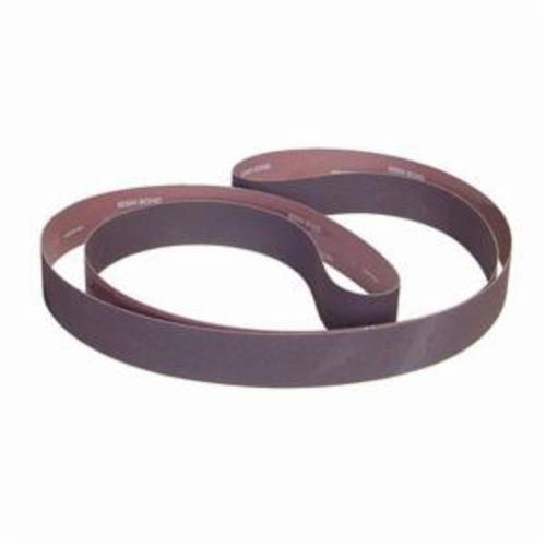 Norton® Metalite® 78072721600 R228 Narrow RR-Flex Coated Abrasive Belt, 2-1/2 in W x 60 in L, 50 Grit, Coarse Grade, Aluminum Oxide Abrasive, Cotton Backing