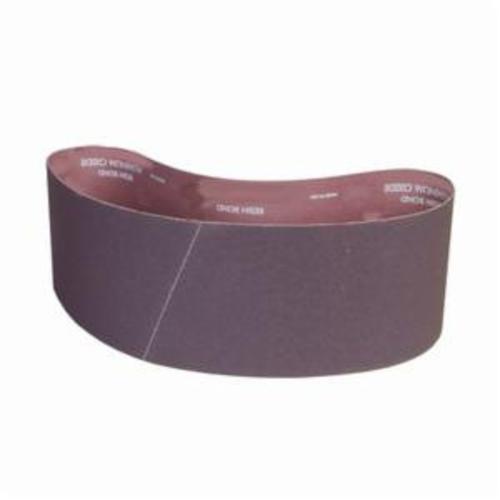 Norton® Metalite® 78072722385 R228 Narrow RR-Flex Coated Abrasive Belt, 4 in W x 132 in L, 80 Grit, Coarse Grade, Aluminum Oxide Abrasive, Cotton Backing