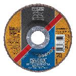 PFERD Polifan® 69300712 Universal Line PSF Z-EXTRA Unthreaded Coated Abrasive Flap Disc, 4-1/2 in Dia, 7/8 in Center Hole, 40 Grit, Zirconia Alumina Abrasive, Type 27 Flat Disc