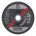 PFERD 69120779 Performance Line SG-ELASTIC Depressed Center Cut-Off Wheel, 6 in Dia x 0.045 in THK, 7/8 in Center Hole, 46 Grit, Aluminum Oxide Abrasive
