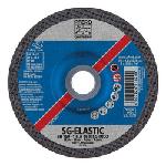 PFERD 69120706 Performance Line SG-ELASTIC Depressed Center Cut-Off Wheel, 6 in Dia x 0.045 in THK, 7/8 in Center Hole, 46 Grit, Aluminum Oxide Abrasive