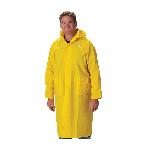 PIP® FALCON™ Base35™ 201-300X1 2-Piece Premium Waterproof Rain Coat, Unisex, XL, Yellow, Corduroy/Polyester/PVC, Resists: Chemical and Water