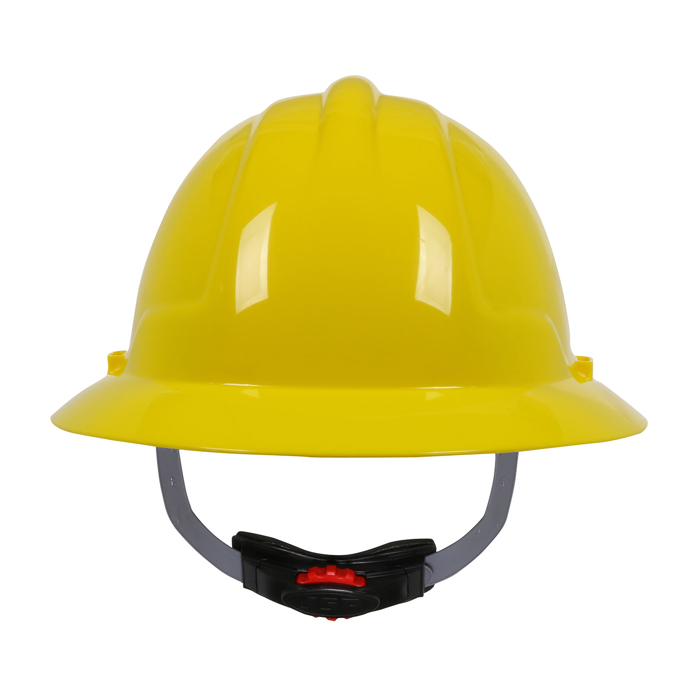 PIP® 280-FBW4200-20 Full Brim Non-Vented Hard Hat With HDPE Shell, 6-5/8 Fits Mini Hat, 8 Fits Max Hat, Cotton/HDPE/Polyester, 4-Point Polyester Textile Suspension, ANSI Electrical Class Rating: Class E, ANSI Impact Rating: ANSI/ISEA Z89.1 Type I