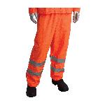 PIP® FALCON™ Viz™ 353-1000OR-L/XL 2-Piece Rainsuit, L/XL, Hi-Viz Orange, Polyester, 48 in Waist, 32 in L Inseam, Concealable Hood