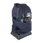 PIP® 364-ML2FMP 2-Layer Winter Liner With Mouthpiece and FR Treated Outer Shell, Universal, Navy Blue, Cotton Twill FR Main Fabric/Polyester Fleece Lining, Hook and Loop Closure