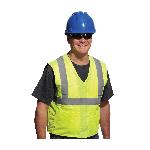 PIP® 390-EZ202 EZ-Cool® 390-EZ202 Evaporative Cooling Vest, Hi-Viz Yellow, Polyester/Nylon, Soak In Cold Water Cooling, Hook and Loop/Zipper Closure