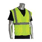 PIP® 390-EZ202 EZ-Cool® 390-EZ202 Evaporative Cooling Vest, Hi-Viz Yellow, Polyester/Nylon, Soak In Cold Water Cooling, Hook and Loop/Zipper Closure