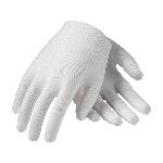 PIP® CleanTeam® 97-520 Medium Weight Inspection Gloves, Universal, Cotton, White, Seamless Style, Paired Hand, 8.7 in L