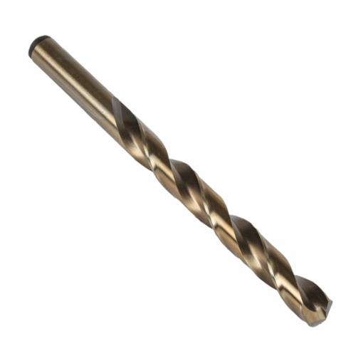Precision Twist Drill 6000589 2ACO Heavy Duty Jobber Length Drill Bit, 9.5 mm Drill - Metric, 0.374 in Drill - Decimal Inch, 135 deg Point, HSS-E, Bronze Oxide