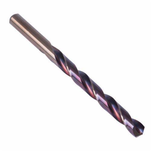 Precision Twist Drill 5995498 HX18 General Purpose Heavy Duty Jobber Length Drill Bit, #6 Drill - Wire, 0.204 in Drill - Decimal Inch, 135 deg Point, HSS, Purple/Bronze