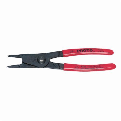 Proto® J393 External Retaining Ring-Clip Plier, Standard Jaw, 6-7/8 in OAL