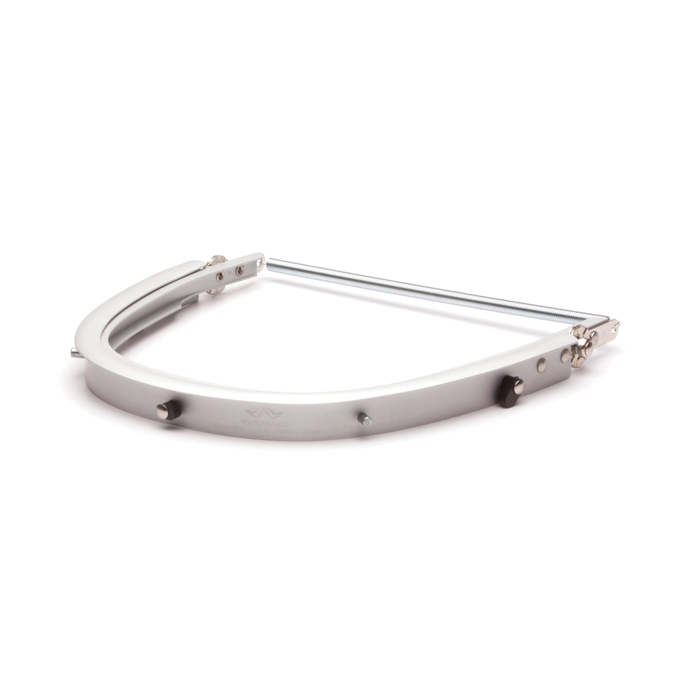 Pyramex® HHAA Cap Style Hard Hat Adapter, Aluminum, Silver