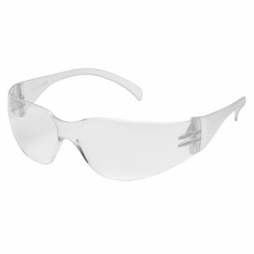 Pyramex® S4110S Lightweight Safety Eyewear, Anti-Scratch, Clear Lens, Frameless Frame, Polycarbonate Frame, ANSI P Z87.1, CAN/CSA Z94.3-15, CE EN166, MIL-PRF 32432