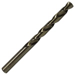 Drill America DWDCO13/32 Economy Heavy Duty Jobber Length Drill Bit, 13/32 in Drill - Fraction, 0.4062 in Drill - Decimal Inch, 135 deg Point, Cobalt, Gold