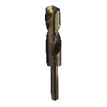 Qualtech DWDCO1INCH Economy Heavy Duty Silver and Deming Drill, 1 in Drill - Fraction, 0.0394 in Drill - Decimal Inch, 1/2 in Shank, Cobalt
