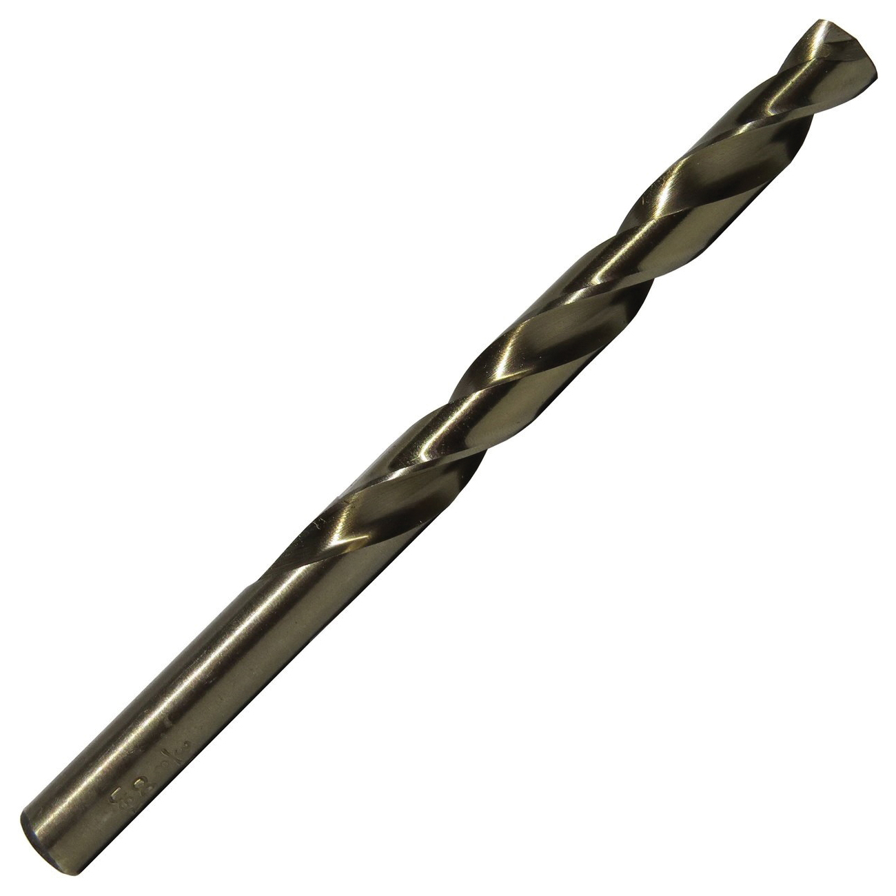 Drill America DWDCO31/64 Economy Heavy Duty Jobber Length Drill Bit, 31/64 in Drill - Fraction, 0.4844 in Drill - Decimal Inch, 135 deg Point, Cobalt, Gold