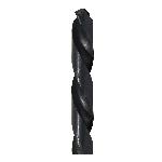 Qualtech DWDLH1/4 Jobber Length Drill Bit, 1/4 in Drill - Fraction, 0.25 in Drill - Decimal Inch, 118 deg Point, HSS, Black Oxide