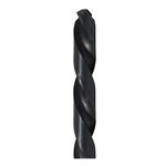 Qualtech DWDLH3/16 Jobber Length Drill Bit, 3/16 in Drill - Fraction, 0.1875 in Drill - Decimal Inch, 118 deg Point, HSS, Black Oxide