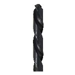 Qualtech DWDLH3/8 Jobber Length Drill Bit, 3/8 in Drill - Fraction, 0.375 in Drill - Decimal Inch, 118 deg Point, HSS, Black Oxide