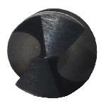 Qualtech DWDLH3/8 Jobber Length Drill Bit, 3/8 in Drill - Fraction, 0.375 in Drill - Decimal Inch, 118 deg Point, HSS, Black Oxide