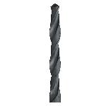 Qualtech DWDN13/64 Economy Jobber Length Drill Bit, 13/64 in Drill - Fraction, 0.2031 in Drill - Decimal Inch, 118 deg Point, HSS, Black Oxide