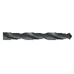Qualtech DWDN13/64 Economy Jobber Length Drill Bit, 13/64 in Drill - Fraction, 0.2031 in Drill - Decimal Inch, 118 deg Point, HSS, Black Oxide