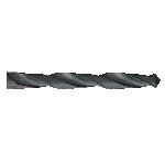 Qualtech DWDN17/64 Economy Jobber Length Drill Bit, 17/64 in Drill - Fraction, 0.2656 in Drill - Decimal Inch, 118 deg Point, HSS, Black Oxide