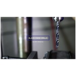 Qualtech DWDN1/2 Economy Jobber Length Drill Bit, 1/2 in Drill - Fraction, 0.5 in Drill - Decimal Inch, 118 deg Point, HSS, Black Oxide