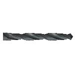 Qualtech DWDN3/8 Economy Jobber Length Drill Bit, 3/8 in Drill - Fraction, 0.375 in Drill - Decimal Inch, 118 deg Point, HSS, Black Oxide