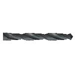 Qualtech DWDN7/32 Economy Jobber Length Drill Bit, 7/32 in Drill - Fraction, 0.2188 in Drill - Decimal Inch, 118 deg Point, HSS, Black Oxide