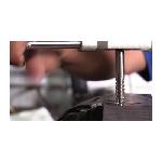 Qualtech DWT54653 Machine Hand Tap, Right Hand Cutting, 7/16-14 Thread, H3 Thread Limit, Plug Chamfer, 4 Flutes, Bright, HSS